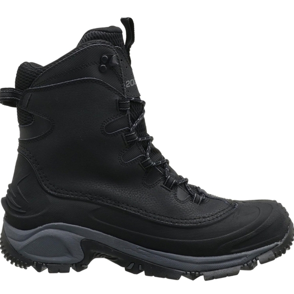 Columbia Waterproof Winter Boots Youth 7 Women’s 8.5 Black Gray NEW main image 6